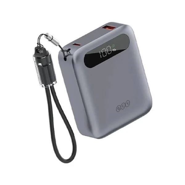 پاوربانک 10000 میلی آمپر22.5W کیو سی وای مدل PB10D