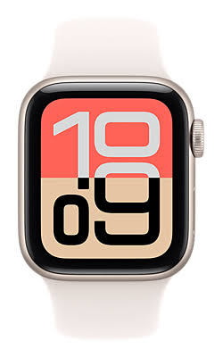 ساعت هوشمند اپل مدل Apple Watch Series Se 2024 Aluminium Case 40mm Starlight با گارانتی 18 ماهه شرکتی